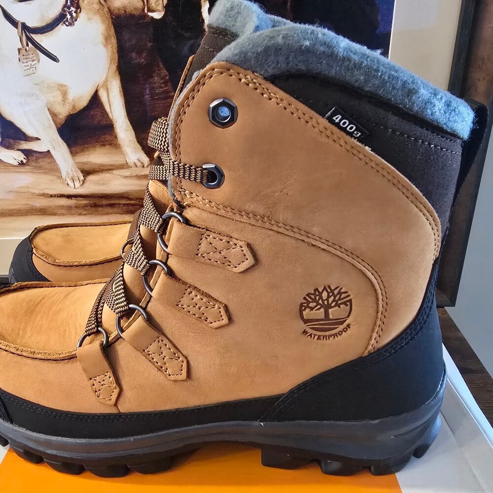 Timberland CHILLBERG Waterproof Insulated Leather boots TB09701R 231 Wheat 9.5
